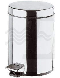 PATTUMIERA PER TOILETTE CILINDRICO 5LT LUX
