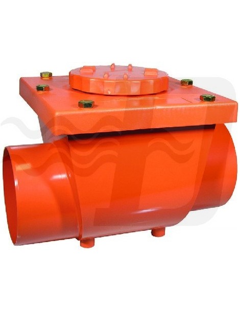 VALVOLA ANTIRIFLUSSO IN PVC Dm.200