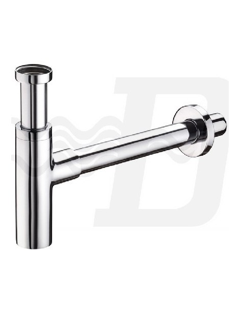 SIFONE DI SCARICO TONDO A COLON.CRO.1"1/4