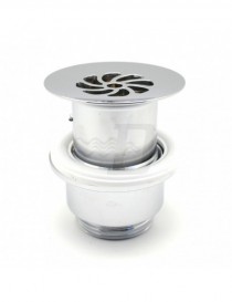 PILETTA DAISY A GRIGLIA OTTONE CROMATO CON TR.PI.