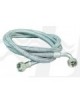 TUBO CARICO LAVATRICE INOX CON CURVA MASCHIO T.3