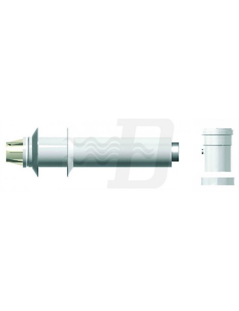 KIT BASE CONCENTRICO PER PARTENZA VT 60/100 PER SCALDINI CHAFFOTEAUX