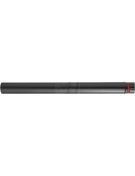 TUBO ECO-PELLET H.1000 SMALTATA NERO DM 100
