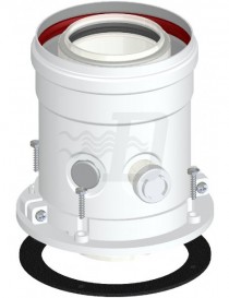 PARTENZA VERTICALE COASSIALE M/F 60/100 PV1