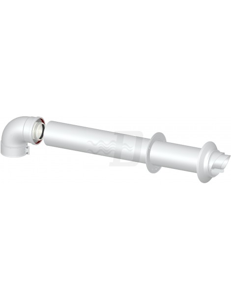 KIT 2 COASSIALE M/F DN 60/100