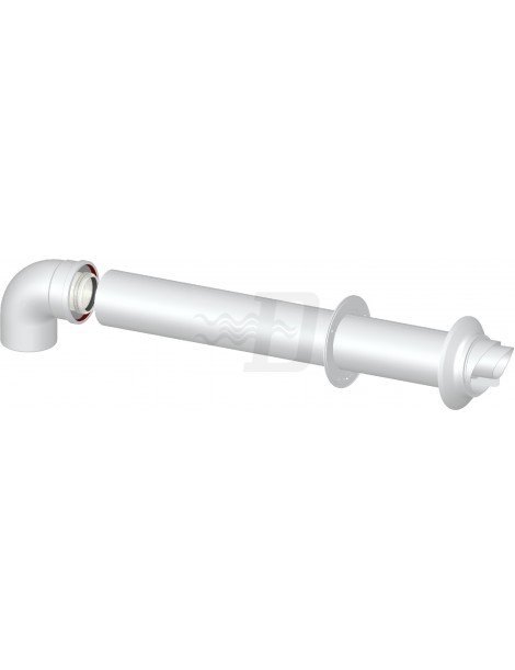 KIT 3 COASSIALE M/F DN 60/100
