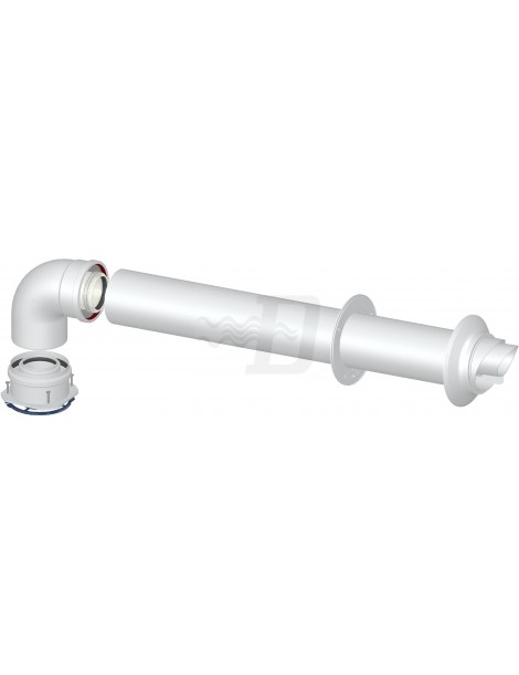 KIT 6 COASSIALE M/F DN 60/100