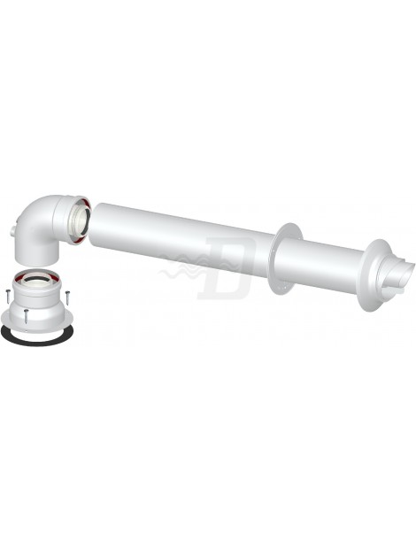 KIT 7 COASSIALE M/F DN 60/100