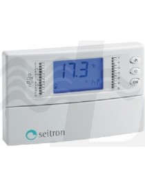 CRONOTERMOSTATO DIGITALE GIORNALIERO FREETIME PLUS BIANCO SEITRON