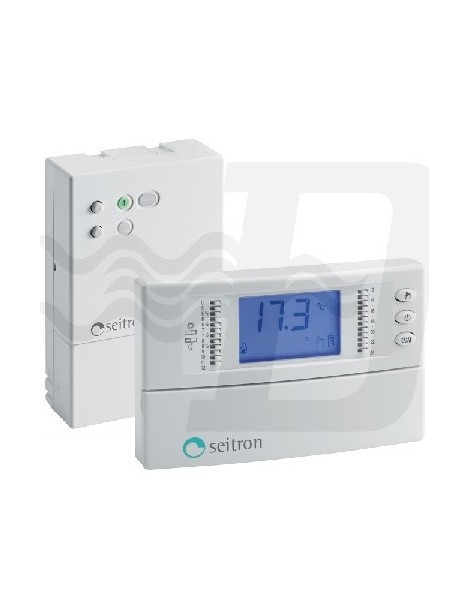 CRONOTERMOSTATO DIGITALE GIORNALIERO FREETIME PLUS VIA RADIO SEITRON