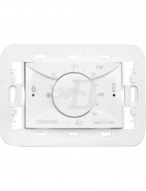 TERMOSTATO ETC10 DA INCASSO BIANCO 3 MODULI