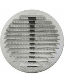GRIGLIA TONDA IN METALLO CON MOLLE E RETE D.80-140 INOX