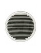 GRIGLIA TONDA IN METALLO CON MOLLE E RETE D.160-200 INOX