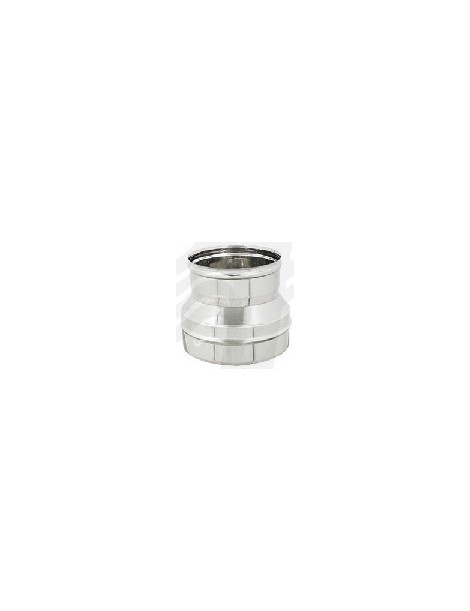 RIDUZIONE INOX PER CANNE FUMARIE DA M160 A F150