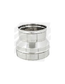 RIDUZIONE INOX PER CANNE FUMARIE DA M180 A F130