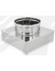 RIDUZIONI QUADRE-TONDE ACCIAIO INOX 250x250 A 180