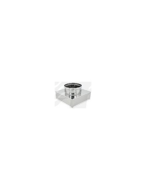 RIDUZIONI QUADRE-TONDE ACCIAIO INOX 250x250 A 180