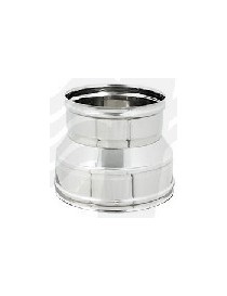 MANICOTTO RIDOTTO FF PER CANNE FUMARIE INOX 250-200