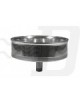 TAPPO CHIUSURA INOX CON SPURGO Dm.140