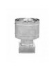 FUMAIOLO 4 VENTI BASE QUADRA INOX DM.250