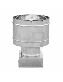 FUMAIOLO 4 VENTI BASE QUADRA INOX DM.450
