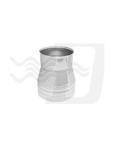 RIDUZIONE ACCIAIO 316L INOX PER CANNE FUMARIE 250x200