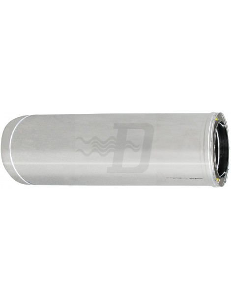 TUBO ACCIAIO 316L DOPPIA PARETE SP.25 MT0.5 D.250X300
