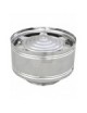 TERMINALE A BOTTE ACCIAIO INOX 316L D.150x200