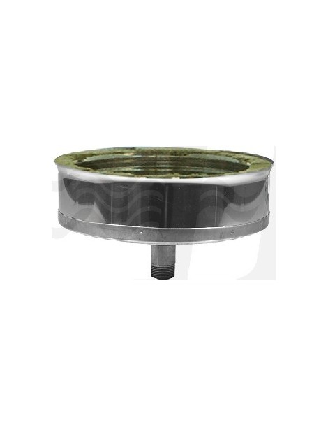 TAPPO CONDENSA ACCIAIO INOX 316L D.200X250