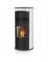 STUFA A PELLET MODELLO AZZURRA 9.6KW NERA DAL ZOTTO