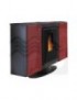 STUFA A PELLET  MODELLO FRIDA 8 KW BORDEAUX DAL ZOTTO
