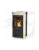 TERMOSTUFA A PELLET MODELLO WANNA IDRO 13,1 KW AVORIO DAL ZOTTO