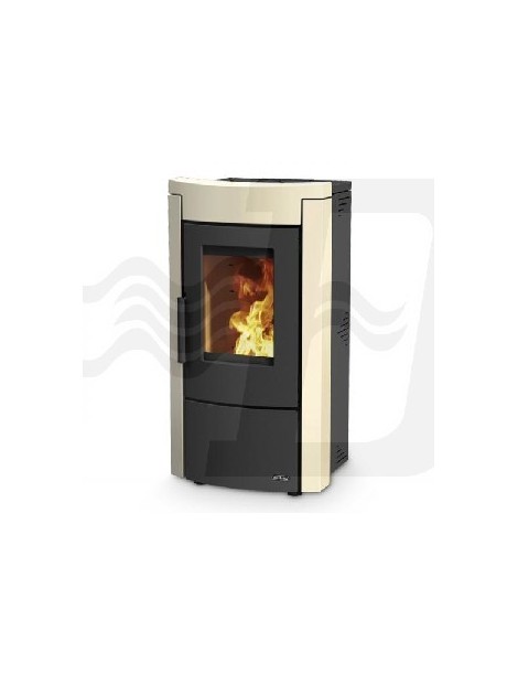TERMOSTUFA A PELLET MODELLO WANNA IDRO 13,1 KW AVORIO DAL ZOTTO