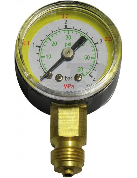 MANOMETRO PER GPL CON QUADRANTE A SECCO 1/4"