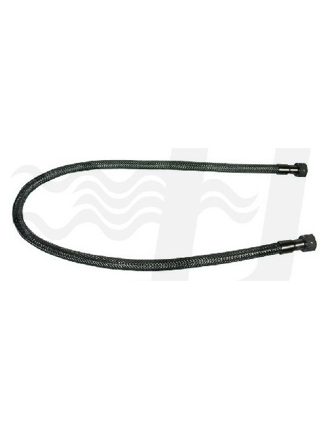 FLESSIBILE GAS CON INTRECCIATURA ESTERNA ACCIAIO cm50 FF 1/2