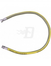 TUBO FLESSIBILE 1/2 IN ACCIAIO MF PER GAS CM100