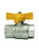 VALVOLA A SFERA GAS FF CON FARFALLA LONDON 3/4"