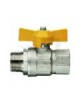 VALVOLA A SFERA GAS MF CON FARFALLA LONDON 1"