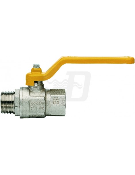 VALVOLA A SFERA GAS MF CLEVA LUNGA LON.1"