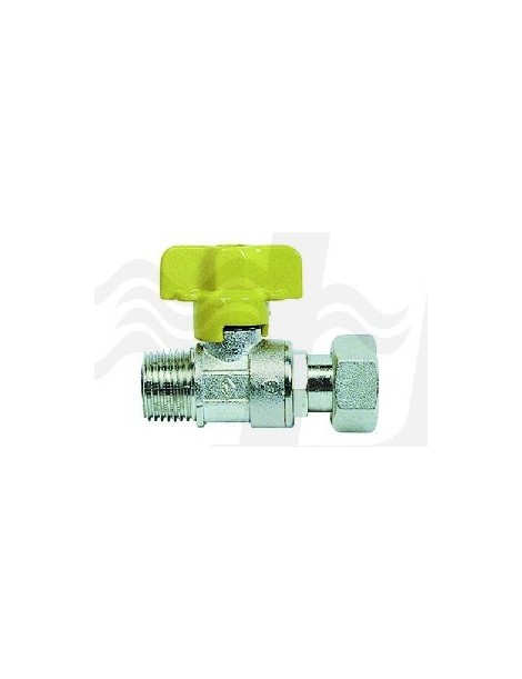 VALVOLA SFERA MF PER GAS CON BOCCHETTONE 3/4