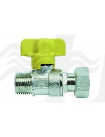 VALVOLA SFERA MF PER GAS CON BOCCHETTONE 1"