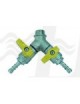 BOLLA MASCHIO CON VALVOLA SFERA 1/2x14