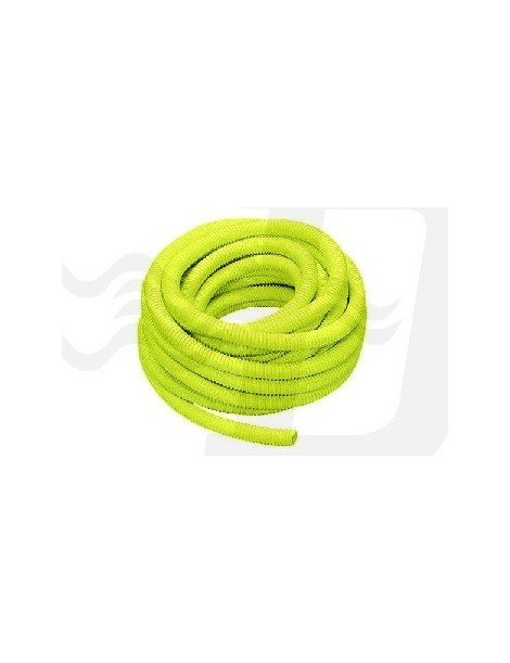 TUBO GUAINA GIALLA PER PROTEZIONE TUBI GAS Dm.20