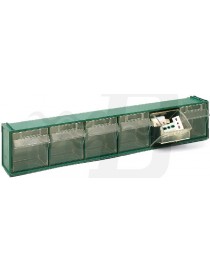 CASSETTIERA SOVRAPPONIBILE  IN PP FOX 102 VERDE