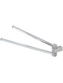PORTA ASCIUGAMANI 39 CM.CROMO SERIE UNICA