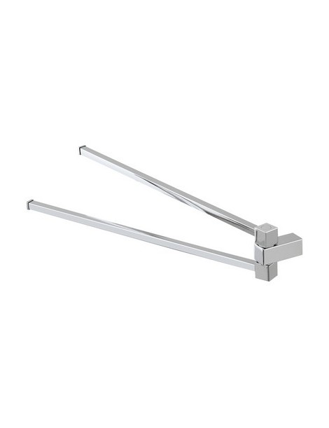 PORTA ASCIUGAMANI 39 CM.CROMO SERIE UNICA