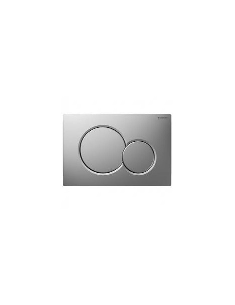 PLACCA 2 TASTI SIGMA 01 CROMO GEBERIT