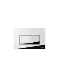 PLACCA DI COMANDO  TROPEA3 215x145 DOPPIO SCARICO CROMATO LUCIDO