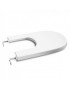 COPRIBIDET BIANCO AD APPOGGIO SERIE NEW MERIDIAN CON SOFT-CLOSING ROCA