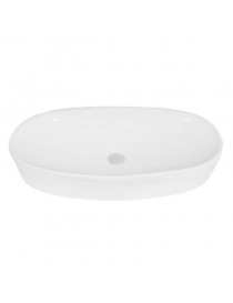 LAVABO BIANCO D'APPOGGIO MODELLO LA004 cm.77x36 LINPHA